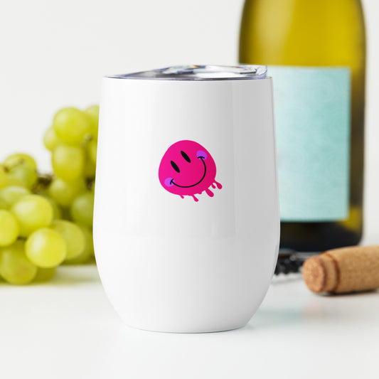 Smiley wine tumbler